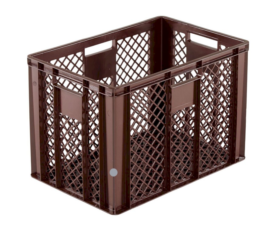 Přepravka 4130.262300 šedá, OÚ, perforovaná